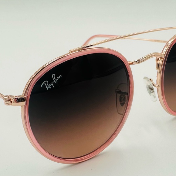 Ray-Ban Pink Round Sunglasses - Picture 5 of 11